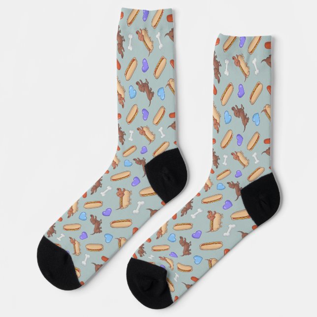 Chaussette Hot Dogsund : Chaussettes (Gauche)
