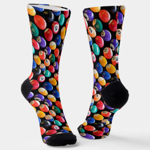 Chaussette Huit Ballons Les Couleurs, Chaussettes Pleines Imp
