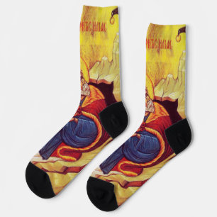 Chaussette Icône orthodoxe grecque du prophète Élie