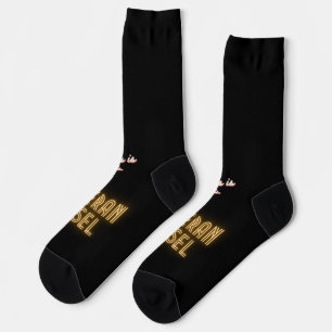 Chaussette "Il s'agit d'un navire d'anciens combattants" Chau
