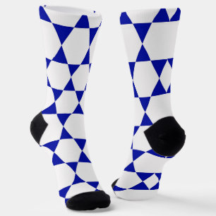 Chaussette israël étoile de david