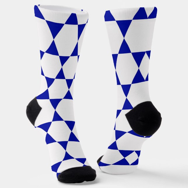Chaussette israël étoile de david (Angulaire)