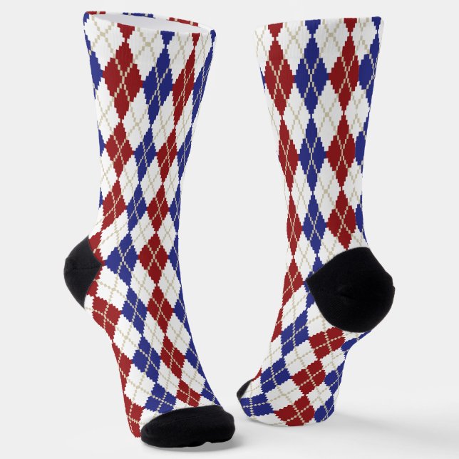 Chaussette Jacquard Americana (Angulaire)