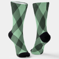 Jacquard Monogramme vert initial