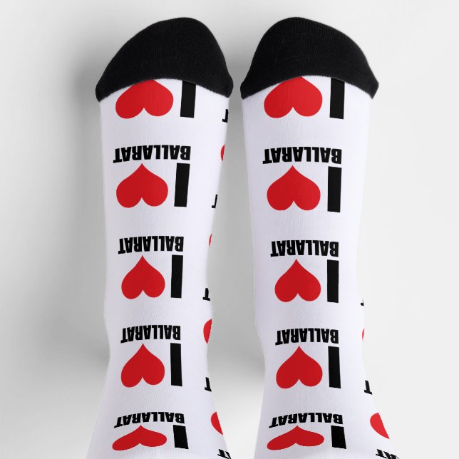 Chaussette J'aime Ballarat (Haut)