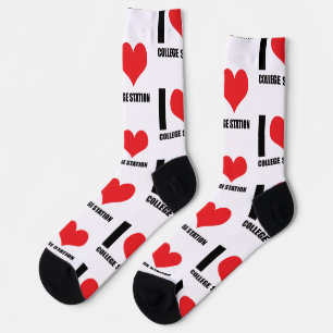 Chaussette J'aime College Station