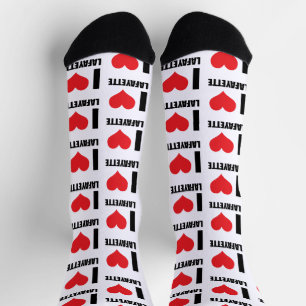 Chaussette J'aime Lafayette