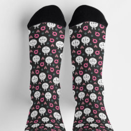 Chaussette J'aime les chats