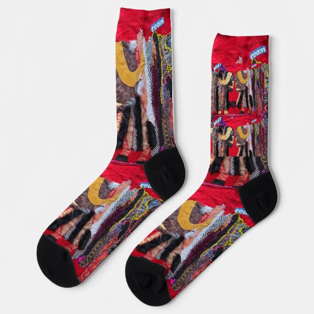 Chaussette Je me tiens debout. (Gauche)