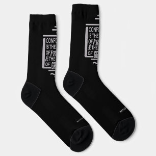 Chaussette JFK Conformité Quote nom personnalisé