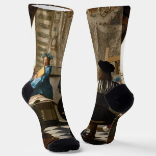 Chaussette Johannes Vermeer - L'Allégorie de la Peinture