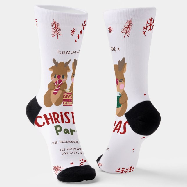Chaussette Joignez-vous à nousChoc d'équipage Premium durable (Angulaire)