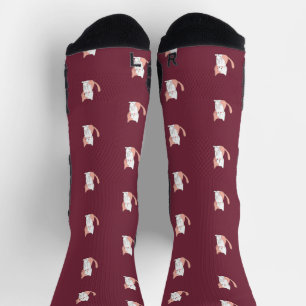 Chaussette Joli Chat Cozy Bourgogne