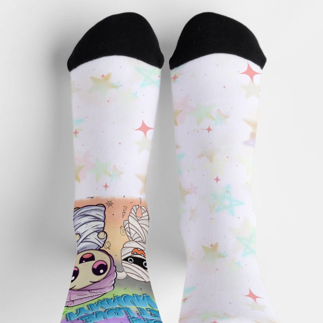 Chaussette Joli Halloween ! 👻 (Haut)