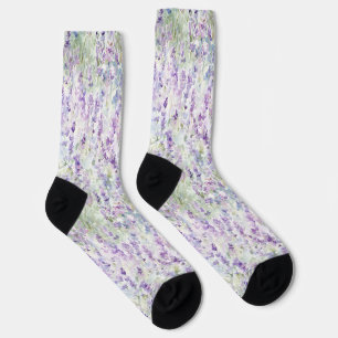 Chaussette Jolies Fleurs Lavande