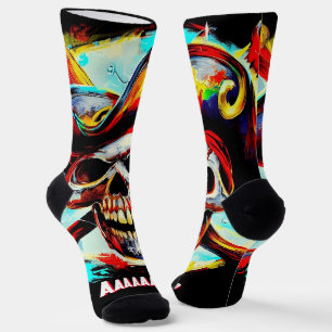 Chaussette Jolly roger moderne