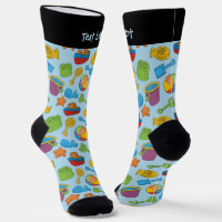 Jouets de plage Icônes Chaussettes Motifs