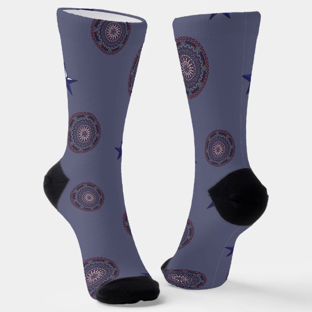 Chaussette Jour de l'indépendance connecté (Angulaire)