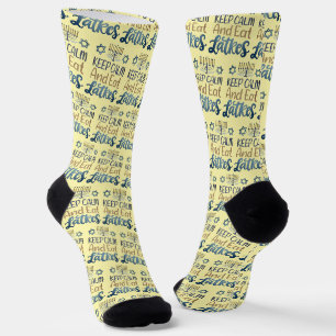 Chaussette Joyeux Hanukkah Cadeau drôle de vacances juives am