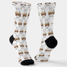 Chaussette Joyeux Noël Nativité bébé Jésus Snowman