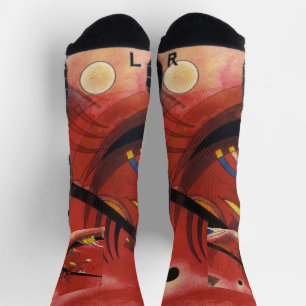 Chaussette Kandinsky Composition Peinture Abstraite