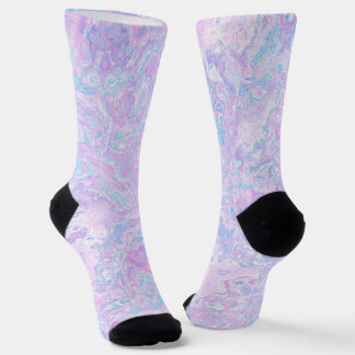 Chaussette Kawaii Mignon Bohème Tourbillonnant Pastel Coton B