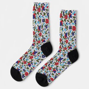 Chaussette Khalil Hébron céramique Falastini Henné Imprimer