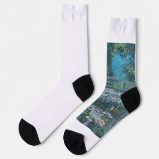 Chaussette Kitty à Monet