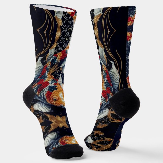 Chaussette Koi Orange Sox (Angulaire)
