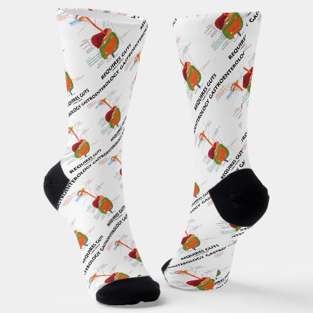 Chaussette La Gastroentérologie Nécessite Un Système Digestif (Angulaire)