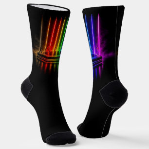 Chaussette La performance de danse de SlipperyJoe célébrant l