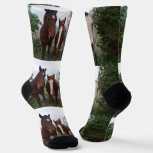 Chaussette La Puissance Du Cheval Fait Pour Quatre, Chaussett