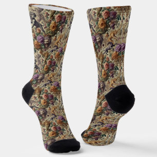 Chaussette La végétation sauvage - Tapisserie victorienne got