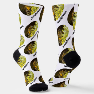 Chaussette L'Abeignon De L'Équipe Sur Fleur Jaune