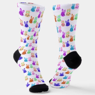 Chaussette Lapins de Pâques Pattern