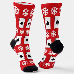 Chaussette L'As de Pique de Noël Festif