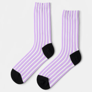 Chaussette Lavande Et Blancs