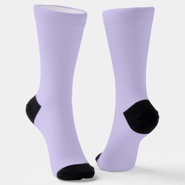 Chaussette Lavande Twist, Chaussettes d'équipage (Angulaire)