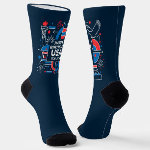 Chaussette le 250e anniversaire de l'Amérique
