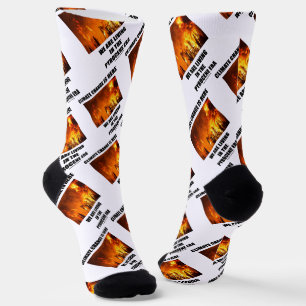 Chaussette Le Changement Climatique Est Là, Nous Vivons L'Ère