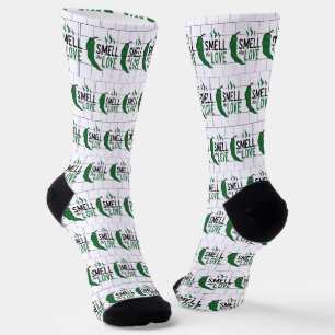 Chaussette Le Chili vert sent les Chaussettes d'amour