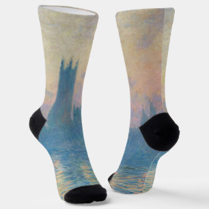 Chaussette Le coucher du soleil des Chambres de Claude Monet
