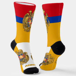 Chaussette Le drapeau arménien patriotique, Arménie durable