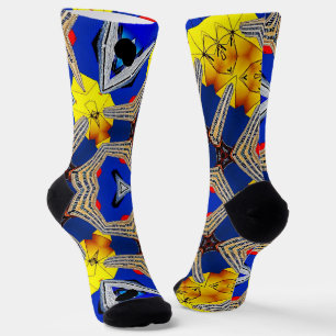 Chaussette le kaléidoscope de la vie