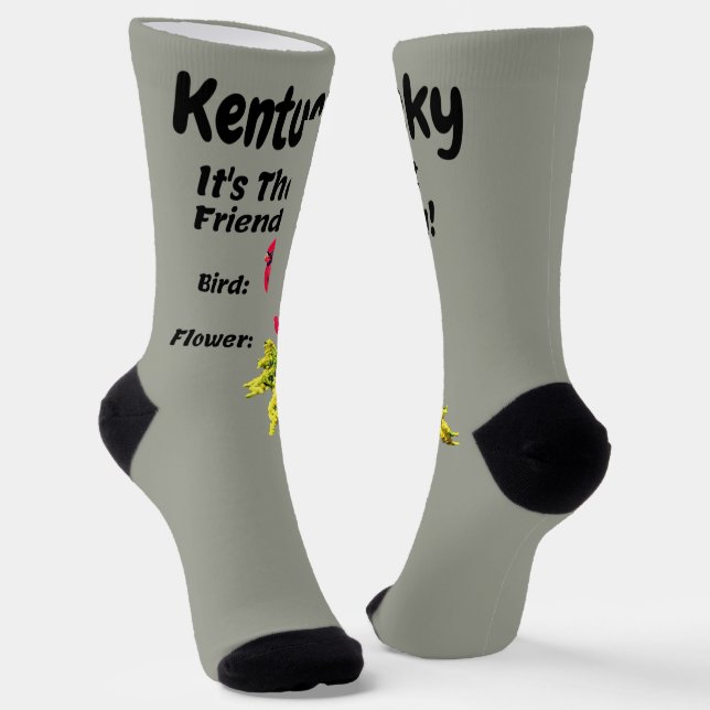 Chaussette Le Kentucky, c'est si amical (Angulaire)