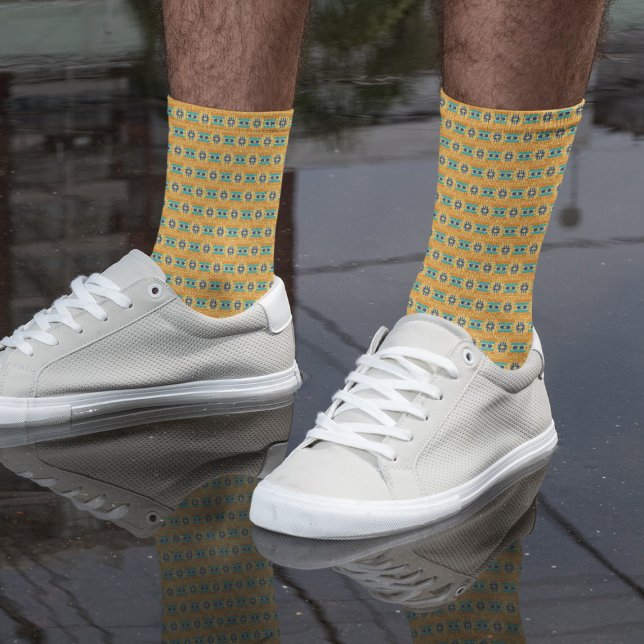 Chaussette Le Mexicain et le Bleu (Créateur téléchargé)