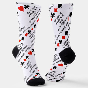 Chaussette Le Pont Est Un Jeu De Signes Symboles Significatio