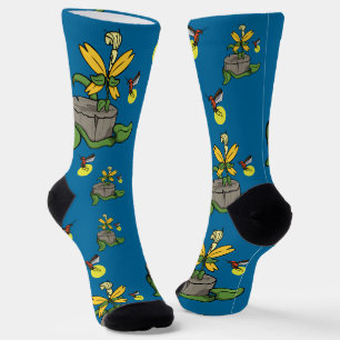 Chaussette Le printemps accueille l'été