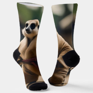 Chaussette Le puissant suricate : Sumo Showdown,