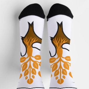 Chaussette Le succès est incarné par un puissant slogan